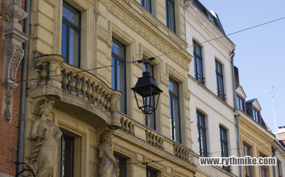 Photo lampadaires vieux Lille : 