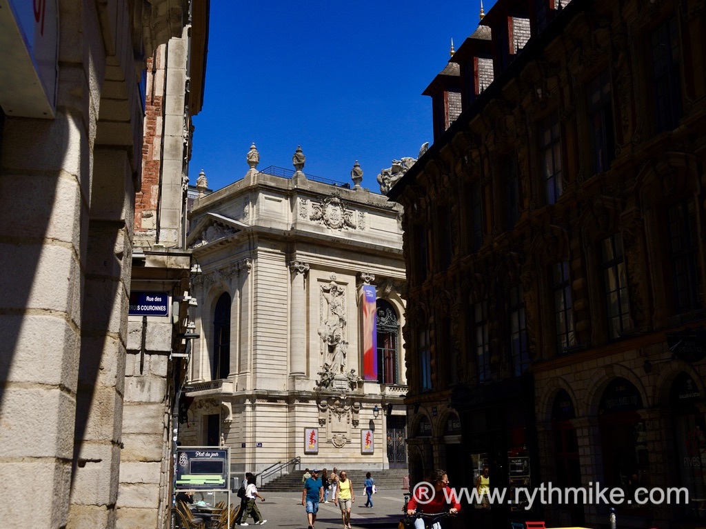 Photo prise dans le centre ville de lille