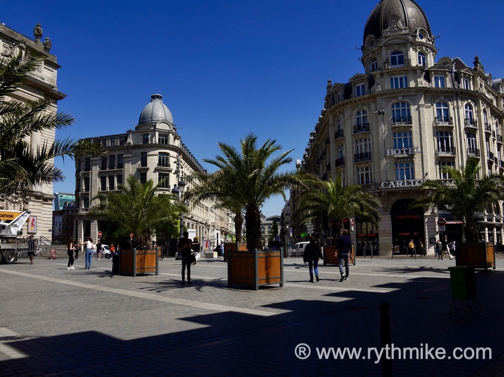 Photo prise dans le centre ville de lille