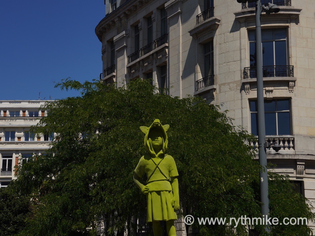 Photo prise dans le centre ville de lille