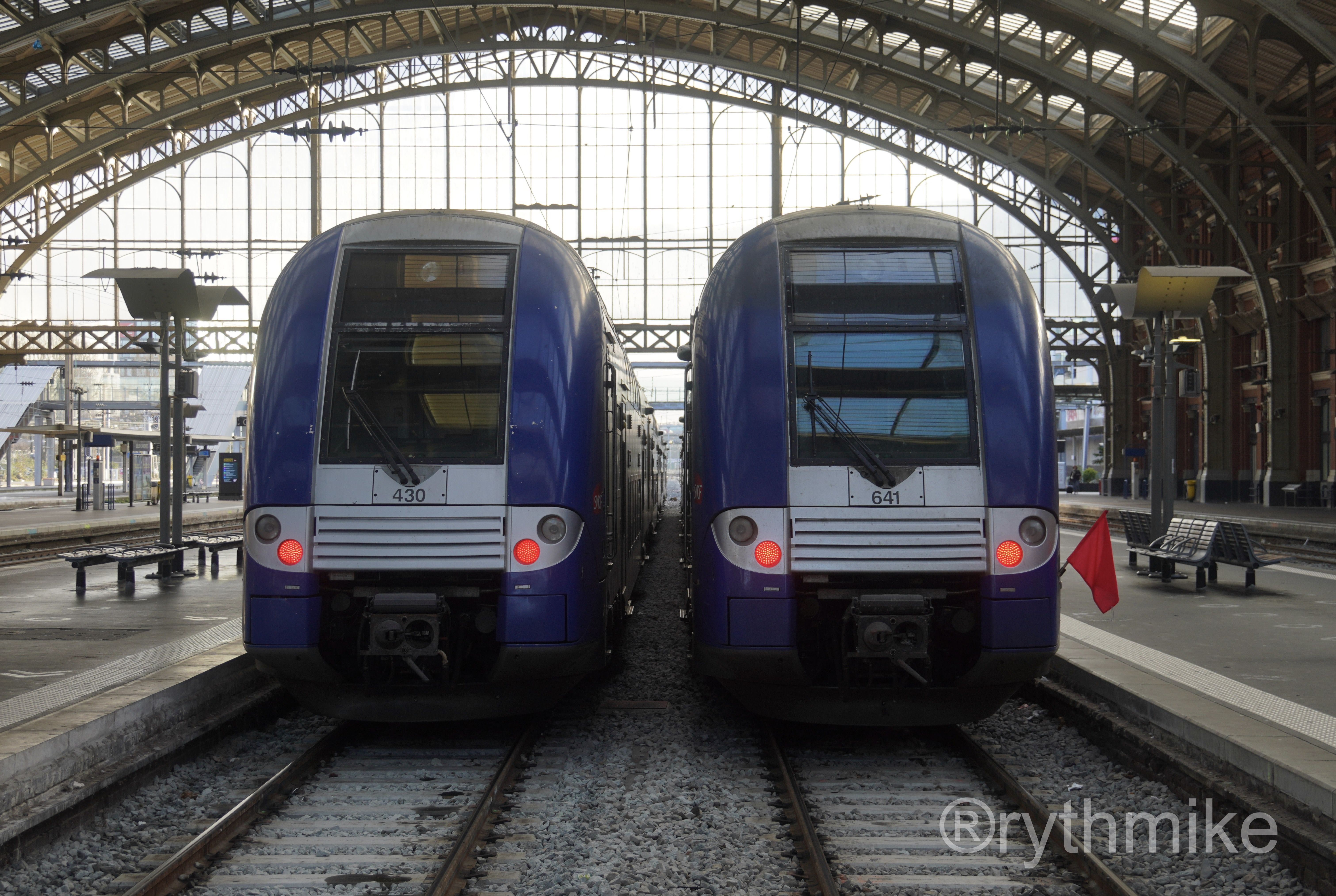 Photo prise à la garre de Lille Flandres